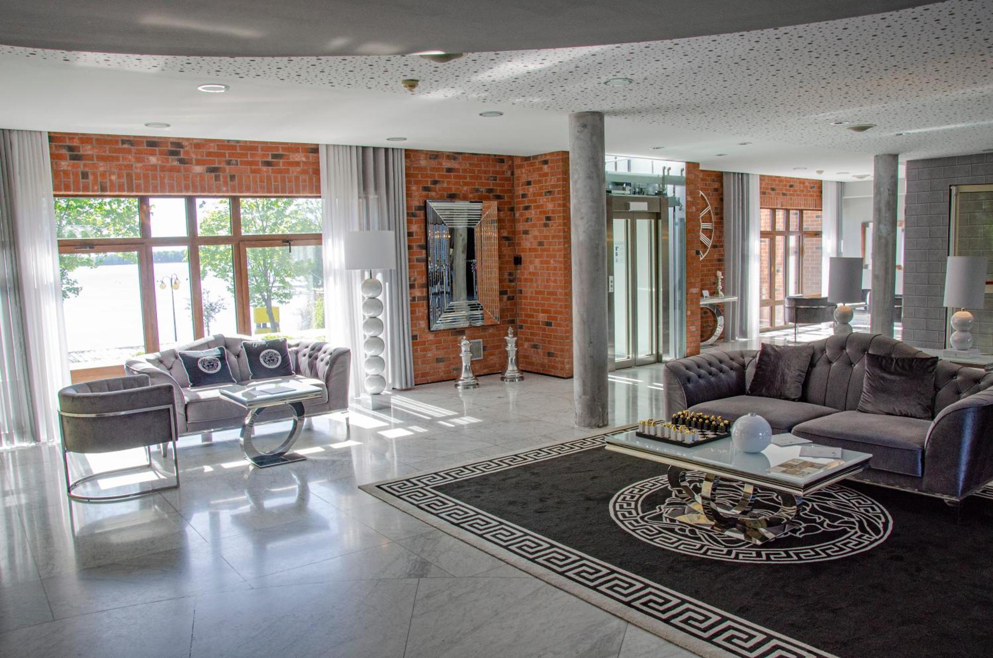Willa Port Ostróda Exteriör bild Interior of the hotel